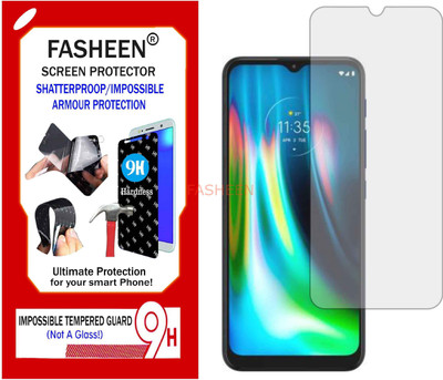 Fasheen Tempered Glass Guard for MOTOROLA MOTO G9 (Flexible Shatterproof)(Pack of 1)