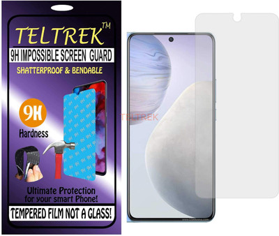 TELTREK Tempered Glass Guard for VIVO X60T (Flexible Shatterproof)(Pack of 1)