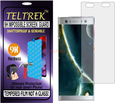 TELTREK Tempered Glass Guard for SONY XPERIA XA3 ULTRA (Flexible Shatterproof)(Pack of 1)