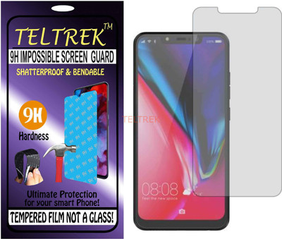 TELTREK Tempered Glass Guard for TECNO CAMON I SKY 3 (Flexible Shatterproof)(Pack of 1)
