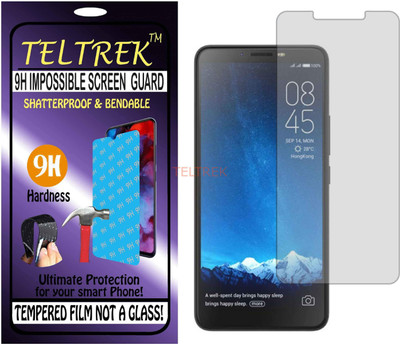 TELTREK Tempered Glass Guard for TECNO IN6 (CAMON I CLICK) (Flexible Shatterproof)(Pack of 1)