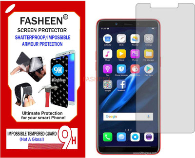 Fasheen Tempered Glass Guard for OPPO F7 YOUTH (Flexible Shatterproof)(Pack of 1)