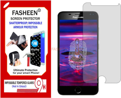 Fasheen Tempered Glass Guard for PANASONIC ELUGA PRIM (Flexible Shatterproof)(Pack of 1)