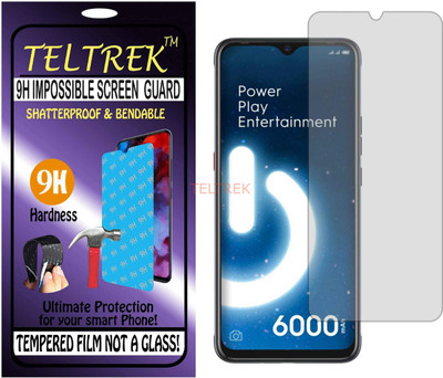TELTREK Tempered Glass Guard for TECNO SPARK POWER 2 (Flexible Shatterproof)(Pack of 1)