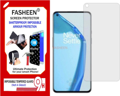 Fasheen Tempered Glass Guard for ONEPLUS 9 (Flexible Shatterproof)(Pack of 1)
