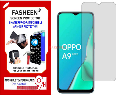 Fasheen Tempered Glass Guard for OPPO A9(2020) (Flexible Shatterproof)(Pack of 1)