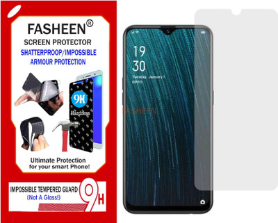 Fasheen Tempered Glass Guard for OPPO A5S (AX5S) (Flexible Shatterproof)(Pack of 1)