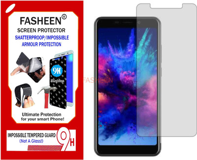 Fasheen Tempered Glass Guard for PANASONIC P110 (Flexible Shatterproof)(Pack of 1)