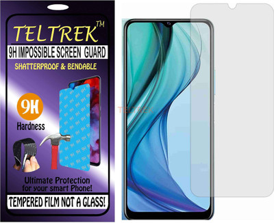 TELTREK Tempered Glass Guard for VIVO Y30 STANDARD (Flexible Shatterproof)(Pack of 1)