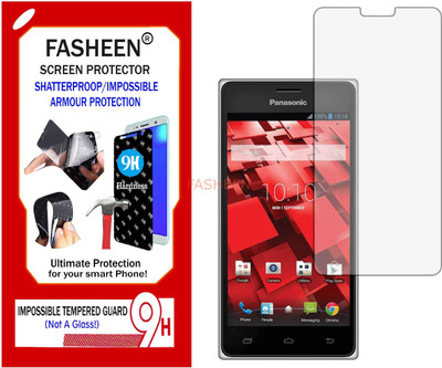 Fasheen Tempered Glass Guard for PANSONIC ELUGA I (Flexible Shatterproof)(Pack of 1)