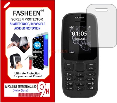 Fasheen Tempered Glass Guard for NOKIA 105 2017 (Flexible Shatterproof)(Pack of 1)