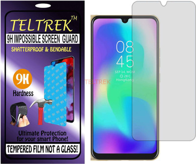 TELTREK Tempered Glass Guard for TECNO POUVOIR 3 PLUS LB8A (Flexible Shatterproof)(Pack of 1)