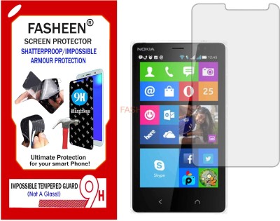 Fasheen Tempered Glass Guard for NOKIA X2 (Flexible Shatterproof)(Pack of 1)