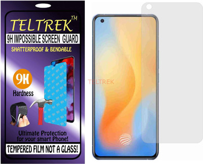TELTREK Tempered Glass Guard for VIVO S7E 5G (Flexible Shatterproof)(Pack of 1)