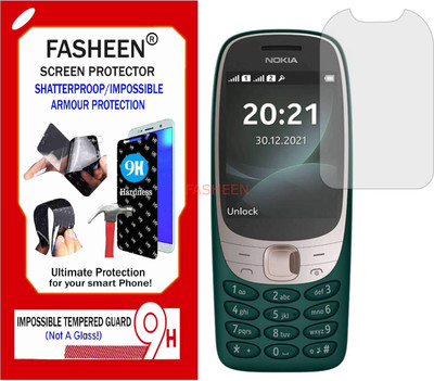 Fasheen Tempered Glass Guard for NOKIA 6310 2021 (Flexible Shatterproof)(Pack of 1)