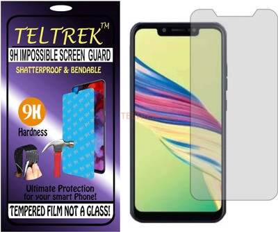 TELTREK Tempered Glass Guard for TECNO ID5A (Flexible Shatterproof)(Pack of 1)