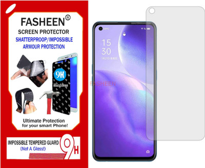 Fasheen Tempered Glass Guard for OPPO FIND X3 LITE (Flexible Shatterproof)(Pack of 1)