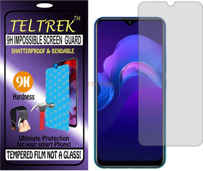 TELTREK Tempered Glass Guard for VIVO Y15 2019 (Flexible Shatterproof)(Pack of 1)