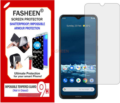 Fasheen Tempered Glass Guard for NOKIA 5.3 (Flexible Shatterproof)(Pack of 1)