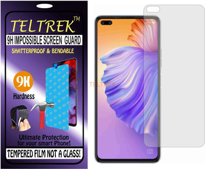 TELTREK Tempered Glass Guard for TECNO CAMON 16 PREMIER (Flexible Shatterproof)(Pack of 1)