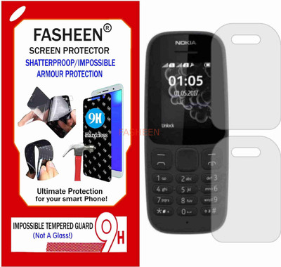 Fasheen Tempered Glass Guard for NOKIA TA-1147/TA-1299 (Flexible Shatterproof)(Pack of 1)