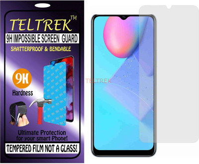 TELTREK Tempered Glass Guard for VIVO Y20 SERIES (Flexible Shatterproof)(Pack of 1)