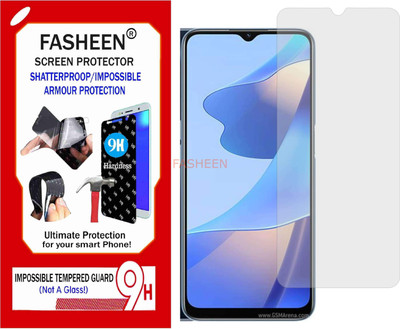 Fasheen Tempered Glass Guard for OPPO A16 (Flexible Shatterproof)(Pack of 1)