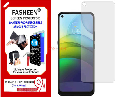Fasheen Tempered Glass Guard for MOTOROLA MOTO G9 POWER (Flexible Shatterproof)(Pack of 1)