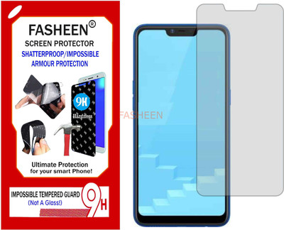 Fasheen Tempered Glass Guard for REALME C1 2019 (Flexible Shatterproof)(Pack of 1)