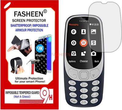 Fasheen Tempered Glass Guard for NOKIA 3310 (Flexible Shatterproof)(Pack of 1)
