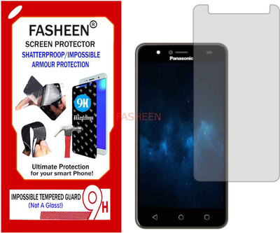 Fasheen Tempered Glass Guard for PANASONIC P90 (Flexible Shatterproof)(Pack of 1)