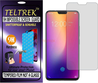 TELTREK Tempered Glass Guard for VIVO X21 UD (Flexible Shatterproof)(Pack of 1)