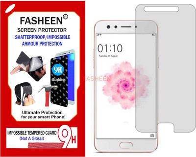 Fasheen Tempered Glass Guard for OPPO F3 DEEPIKA EDITION (Flexible Shatterproof)(Pack of 1)