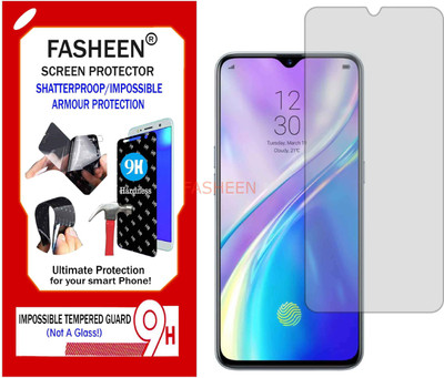 Fasheen Tempered Glass Guard for OPPO RMX 1921 (REALME XT) (Flexible Shatterproof)(Pack of 1)