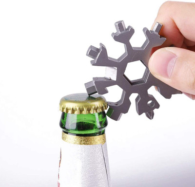 ActrovaX Stainless Steel Snowflake Tool Combination Screwdriver(Pack of 1)