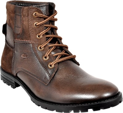 Allen Cooper Earth Keepers Rugged Boots Boots For Men(Brown , 9)