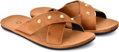 kerzl Men Tan Flats