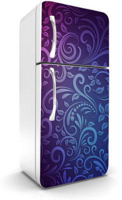 K2A Decor 60 cm Abstract Beautiful design Fridge Sticker (60 Cm X 160 Cm) Self Adhesive Sticker(Pack of 1)