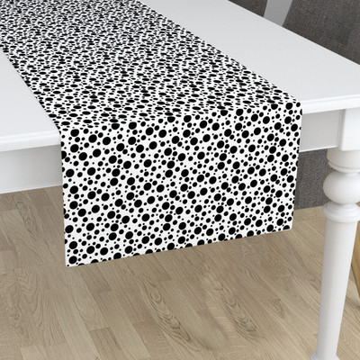 Feather Green Multicolor 140 cm Table Runner(Cotton)