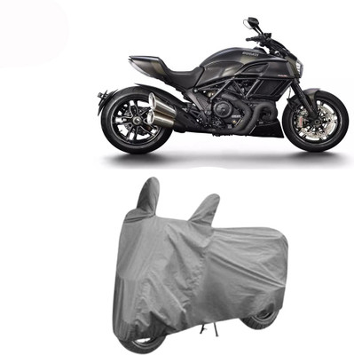 Exciting collections Two Wheeler Cover for Ducati(Diavel, Grey)