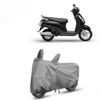 Exciting collections Two Wheeler Cover for Suzuki(Access 125, Black)