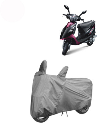 Exciting collections Two Wheeler Cover for TVS(Scooty Streak, Grey)