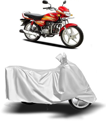 KEDIT Waterproof Two Wheeler Cover for Hero(HF Deluxe, Silver)