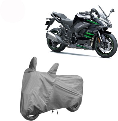 Exciting collections Two Wheeler Cover for Kawasaki(Ninja 1000, Black)