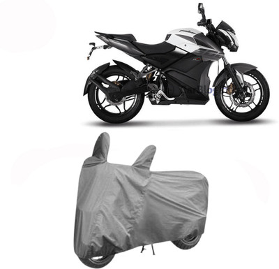 Exciting collections Two Wheeler Cover for Bajaj(Electric, Grey)