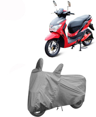 Exciting collections Two Wheeler Cover for Hero Electric(Dash, Black)
