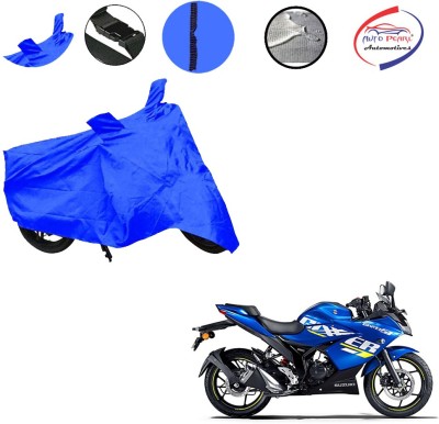 AUTO PEARL Two Wheeler Cover for Suzuki(Gixxer SF, Blue)