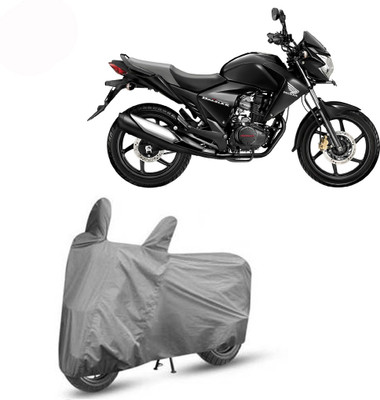 Exciting collections Two Wheeler Cover for Honda(CBF150, Grey)