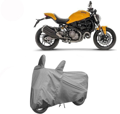 Exciting collections Two Wheeler Cover for Ducati(Monster 82, Grey)