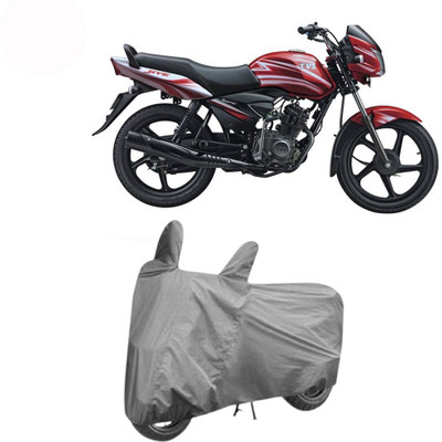 Exciting collections Two Wheeler Cover for TVS(Jive, Grey)